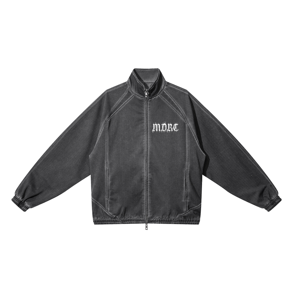 MDRT Unisex Vintage Wash Full Zip Mesh Jacket