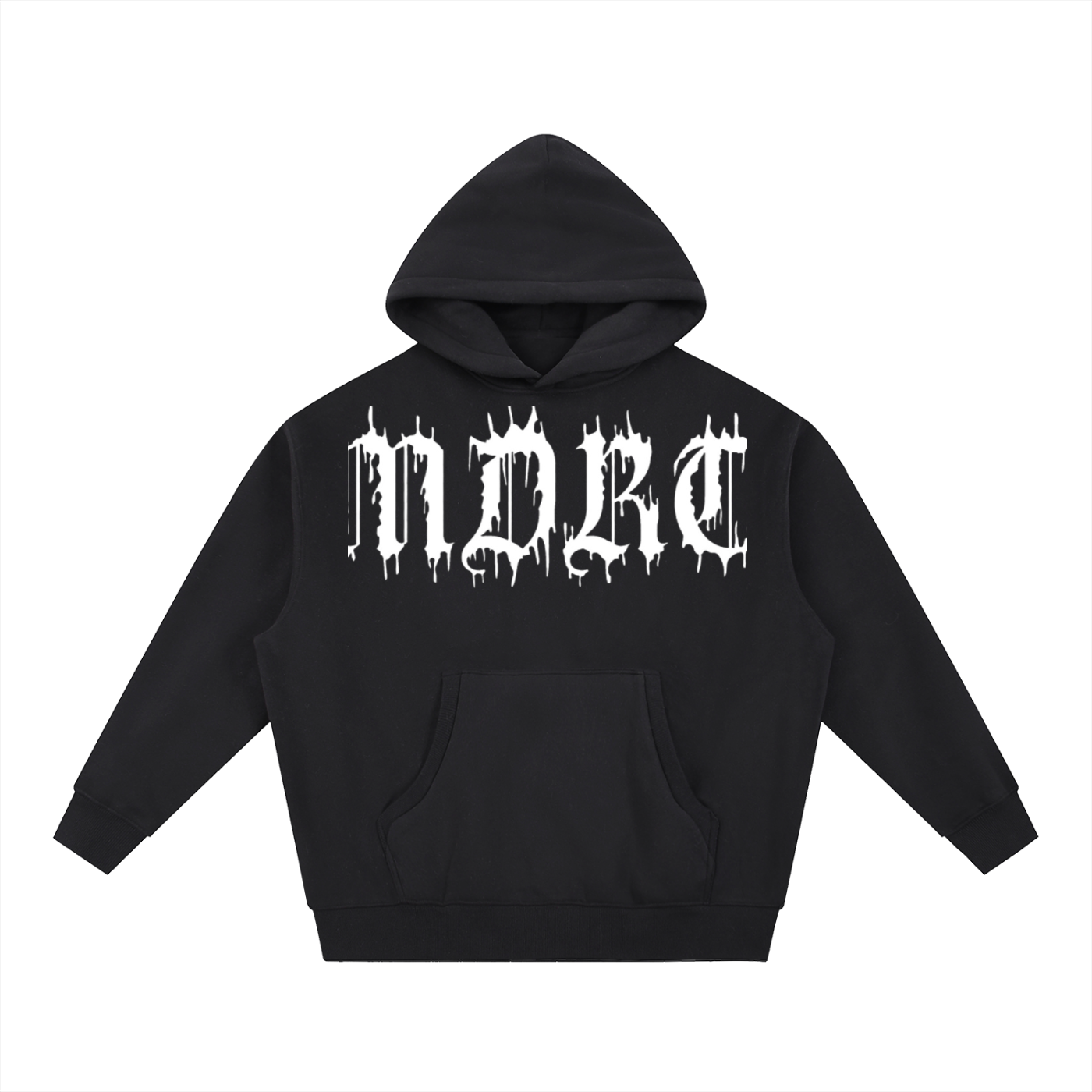 Essential Oversized Boxy Fit Fleece Hoodie