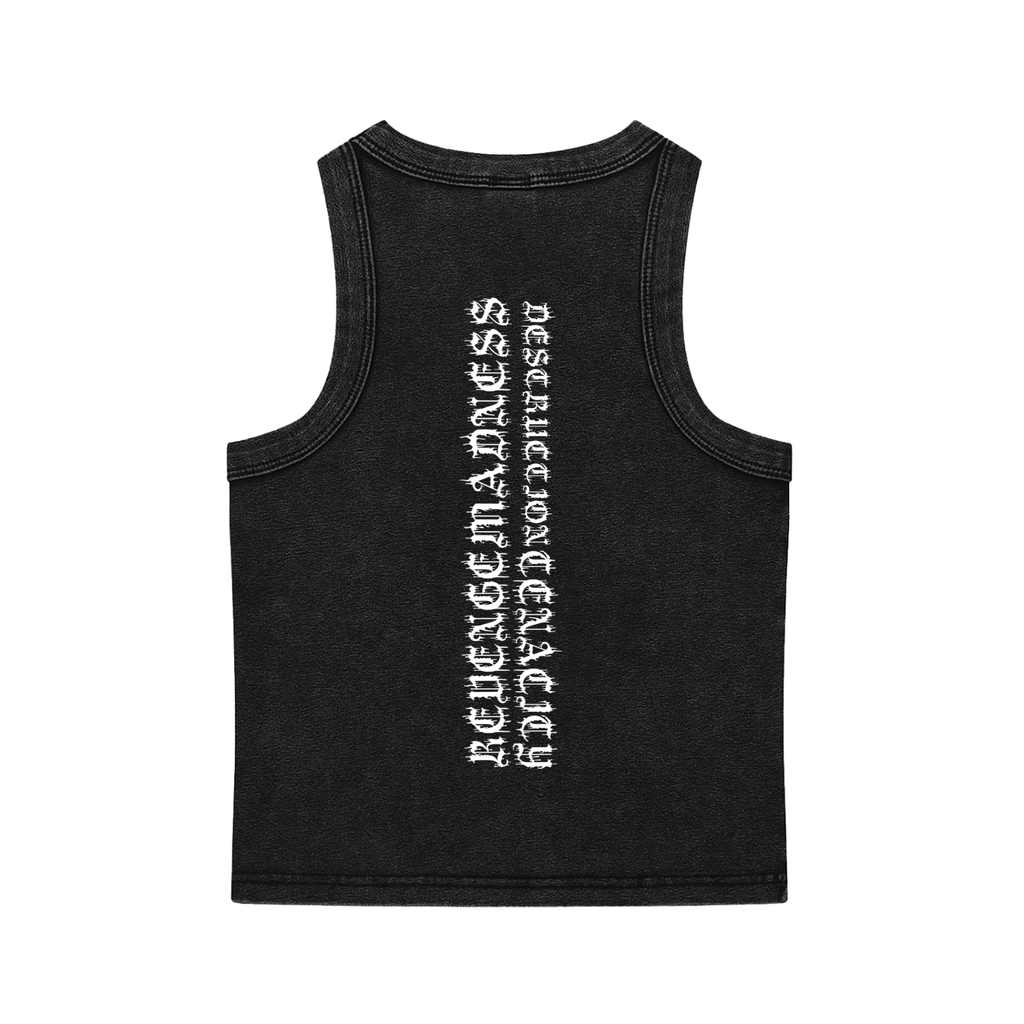 MDRT Snow Washed Tank Top