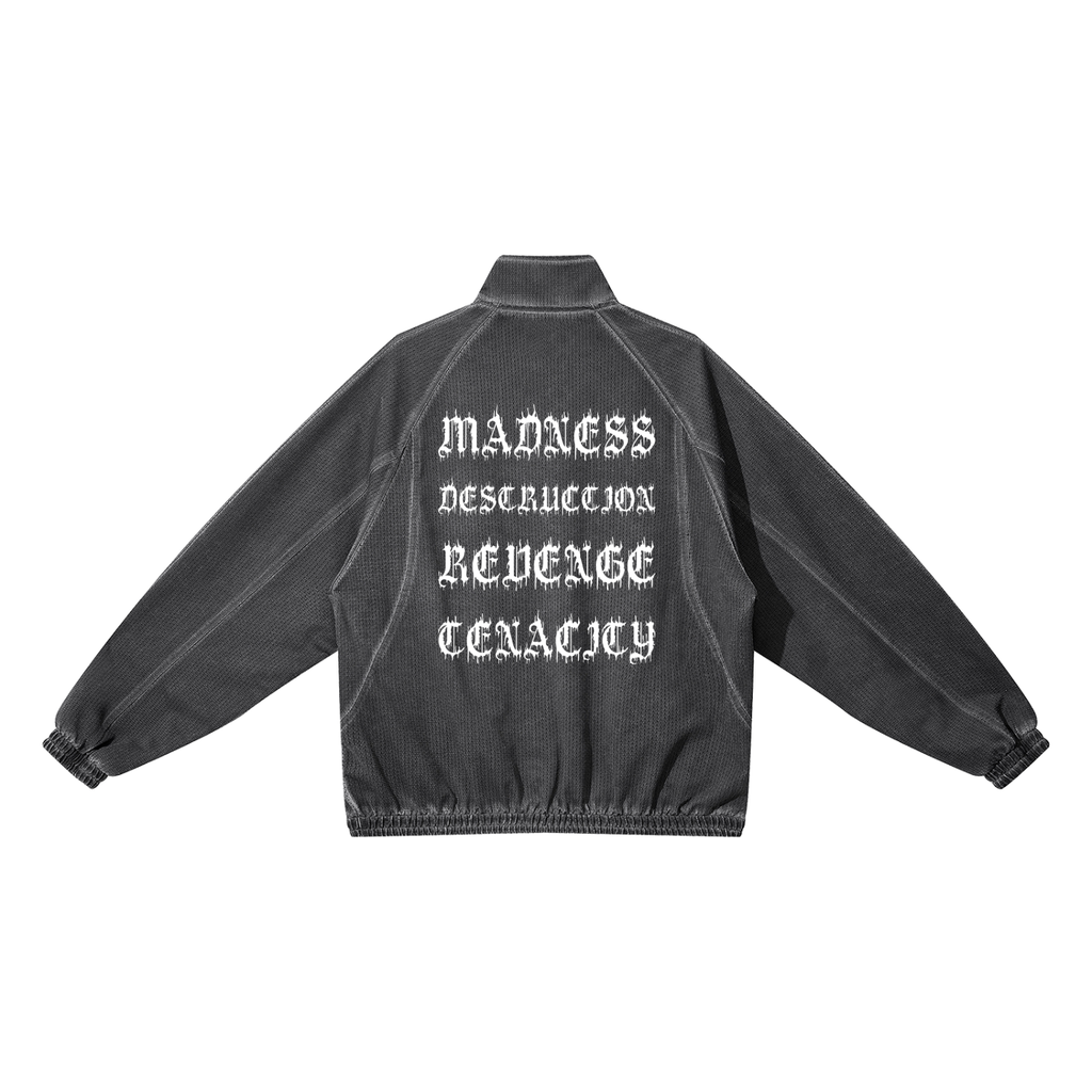 MDRT Unisex Vintage Wash Full Zip Mesh Jacket